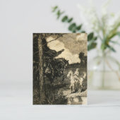 Sleepy Hollow: Een paard van grote afmetingen Briefkaart (Staand voorkant)