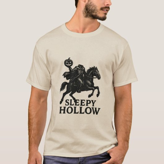 Sleepy Hollow Halloween Mannen T-Shirt (Voorkant)