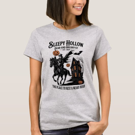 Sleepy Hollow Halloween T-shirt (Voorkant)