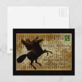 Sleepy Hollow Headless horseman 1 Briefkaart (Voorkant / Achterkant)