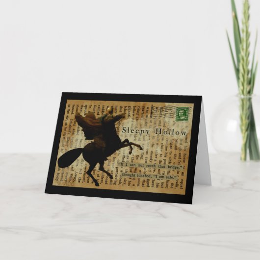Sleepy Hollow Headless horseman 1 Kaart (Voorkant)