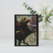 Sleepy Hollow Headless Horseman Briefkaart (Staand voorkant)