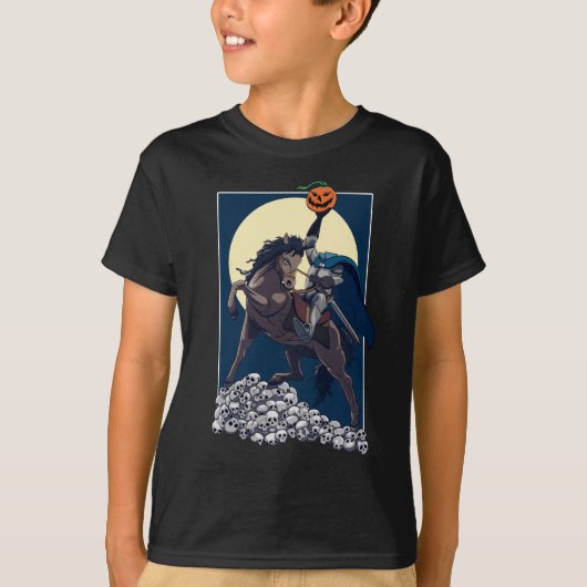 Sleepy Hollow Headless Horseman | Halloween T-shirt (Voorkant)