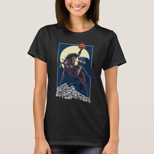 Sleepy Hollow Headless Horseman | Halloween T-shirt (Voorkant)