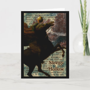 Sleepy Hollow Headless Horseman Kaart