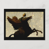 Sleepy Hollow Headless Horseman / Pomkin Briefkaart (Voorkant)