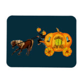 Sleepy Hollow Headless Horseman Pumpkin Carriage Magneet (Horizontaal)