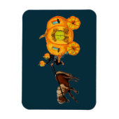 Sleepy Hollow Headless Horseman Pumpkin Carriage Magneet (Verticaal)