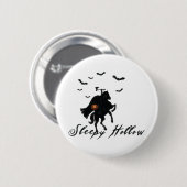 Sleepy Hollow Headless Horseman Ronde Button 5,7 Cm (Voorkant /achterkant)