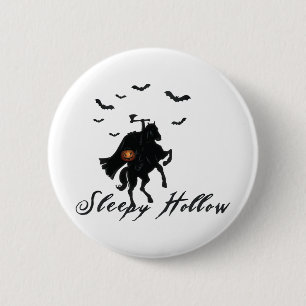 Sleepy Hollow Headless Horseman Ronde Button 5,7 Cm