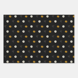 Sleepy Hollow Headless Horseman Spooky Halloween Inpakpapier Vel