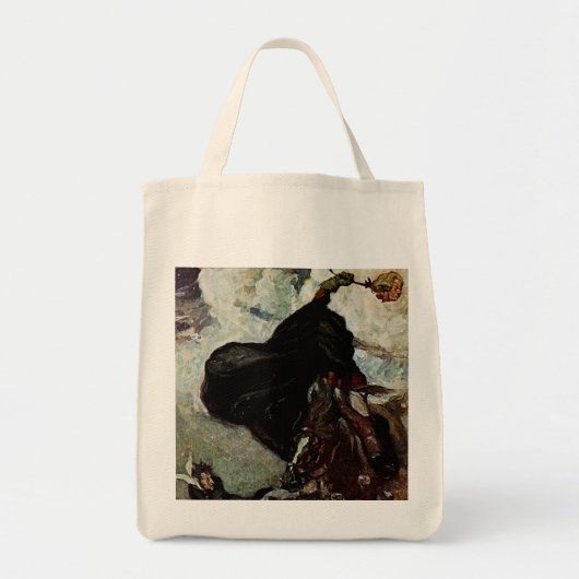 Sleepy Hollow: Hij zag de Goblin Rising Tote Bag (Voorkant)