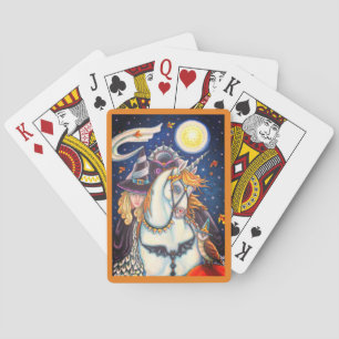 SLEEPY HOLLOW, HOOFDLOOS GOTHIC WITCH, UNICORN, OW POKERKAARTEN