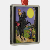 Sleepy Hollow Ichabod Headless Horseman exchange Metalen Ornament (Rechts)