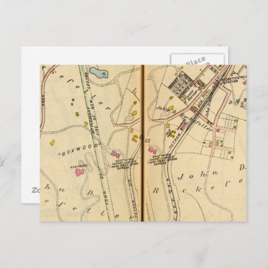 Sleepy Hollow, New York 2 Briefkaart (Voorkant / Achterkant)