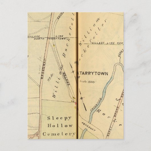 Sleepy Hollow, New York 2 Briefkaart (Voorkant)