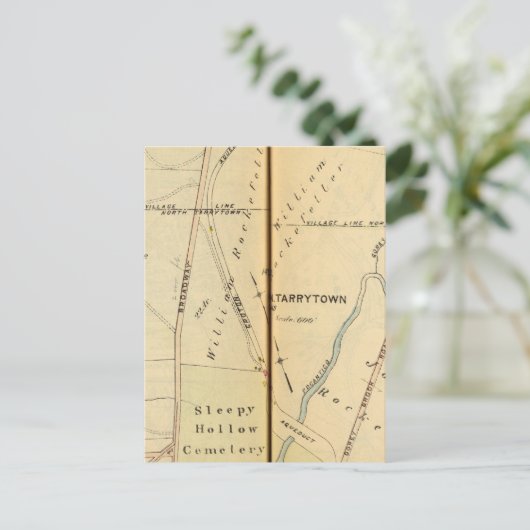 Sleepy Hollow, New York 2 Briefkaart (Staand voorkant)