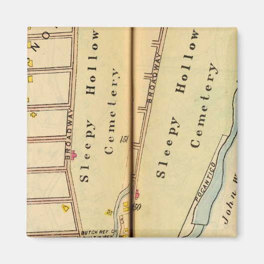 Sleepy Hollow, New York Magneet (Voorkant)