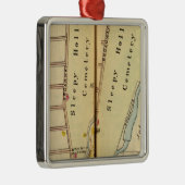 Sleepy Hollow, New York Metalen Ornament (Rechts)