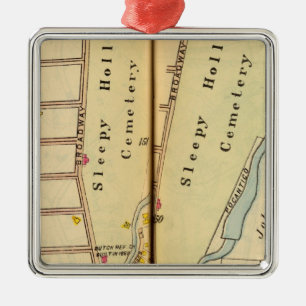 Sleepy Hollow, New York Metalen Ornament