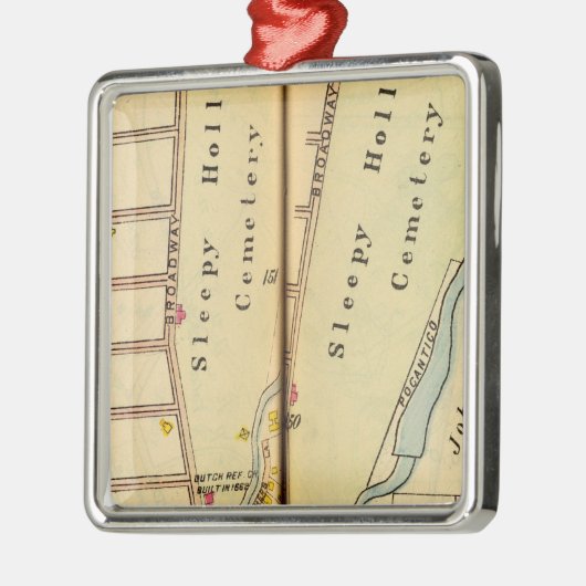 Sleepy Hollow, New York Metalen Ornament (Links)