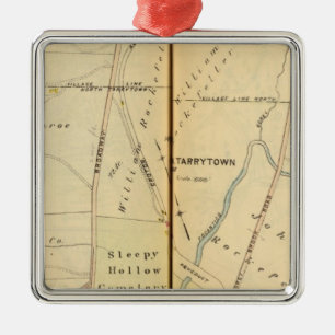 Sleepy Hollow, New York Metalen Ornament
