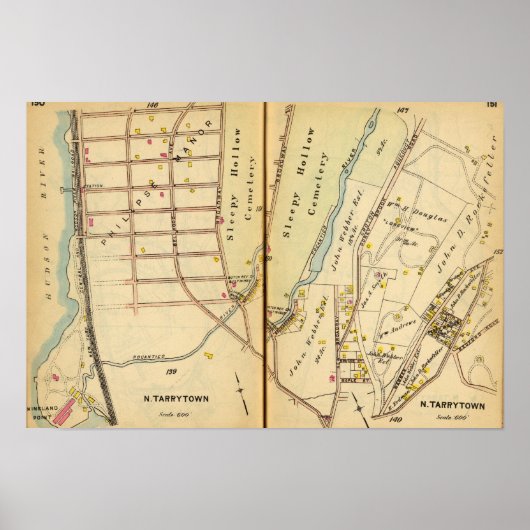 Sleepy Hollow, New York Poster (Voorkant)