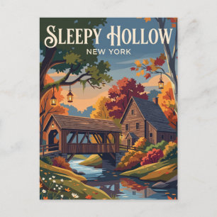 Sleepy Hollow, New York, VS VS Briefkaart