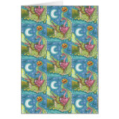 SLEEPY HOLLOW PINK FLAMINGO EN CROC HALLOWEEN-KAAR (Voorkant)