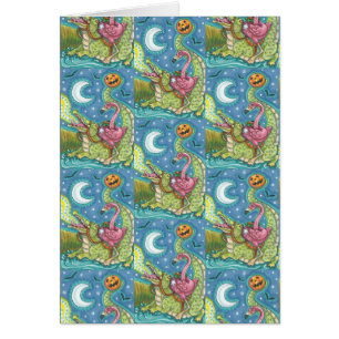 SLEEPY HOLLOW PINK FLAMINGO EN CROC HALLOWEEN-KAAR