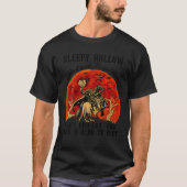 Sleepy Hollow Retro Hoofdloze Ruiter Hal T-shirt (Voorkant)