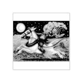 SLEEPY HOLLOW SCARECROW, HALLOWEEN RUBBERSTEMP RUBBERSTEMPEL (Afrduk)