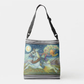 SLEEPY HOLLOW SCARECROW & MULE CROSS BODY CANVAS T CROSSBODY TAS (Achterkant)