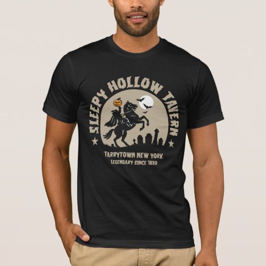 Sleepy Hollow Tavern T-shirt Tombstone (Voorkant)