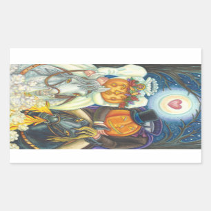 SLEEPY HOLLOW WEDDING HALLOEEN STICKER SHEET Rec.