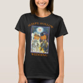 SLEEPY HOLLOW WEDDING HALLOWEEN BASIC T SHIRT Blk (Voorkant)