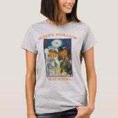 SLEEPY HOLLOW WEDDING HALLOWEEN BASIC T SHIRT Grey (Voorkant)
