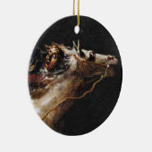 Sleepy Hollows Ichabod Crane Keramisch Ornament (Rechts)