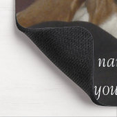Sleepy houndpup mousepad muismat (Hoek)