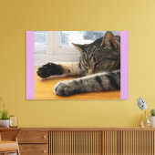 Sleepy Indigo Canvas Afdruk (Insitu (Woonkamer))