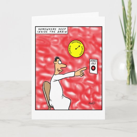 Sleepy Jerk Kaart (Voorkant)