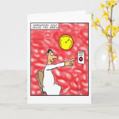 Sleepy Jerk Kaart (Gele Bloem)