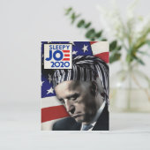 Sleepy Joe Biden 2020 Briefkaart (Staand voorkant)