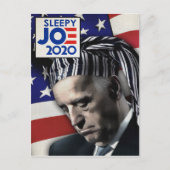 Sleepy Joe Biden 2020 Briefkaart (Voorkant)