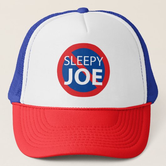 Sleepy Joe Biden-Pet Trucker Pet (Voorkant)