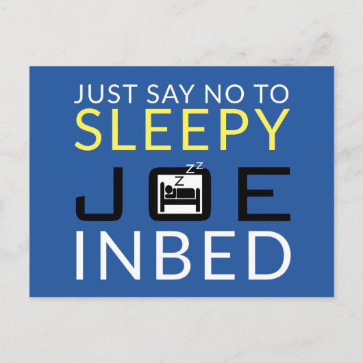 Sleepy Joe Briefkaart (Voorkant)