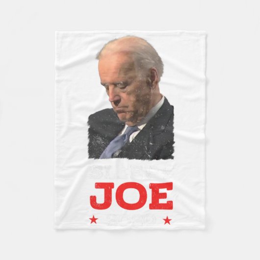 Sleepy Joe - Grappige Joe Biden politieke verkiezi Fleece Deken (Voorkant)