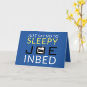 Sleepy Joe Kaart (Gele Bloem)