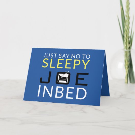 Sleepy Joe Kaart (Voorkant)