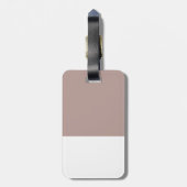 Sleepy Kitten Bagagelabel (Achterkant verticaal)